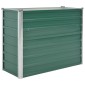 vidaXL Ζαρντινιέρα Υπερυψωμένη Πράσινη 100x40x77 εκ. Γαλβαν. Χάλυβας