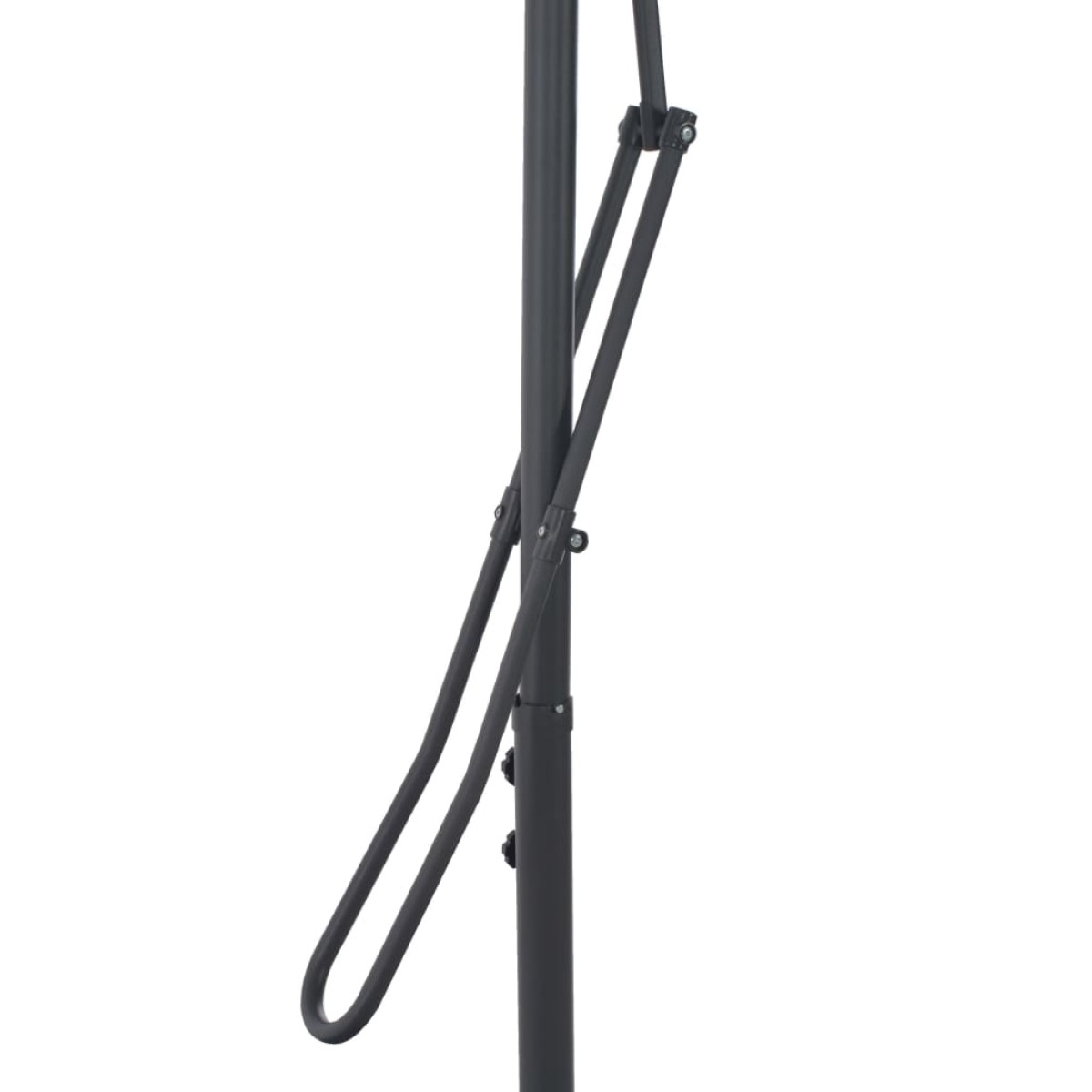 vidaXL Ομπρέλα Κήπου Χρώμα Taupe 250 x 250 εκ. με Ατσάλινο Ιστό
