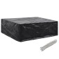 vidaXL Κάλυμμα Επίπλων Κήπου με 8 Κρίκους 250 x 210 x 90 εκ.
