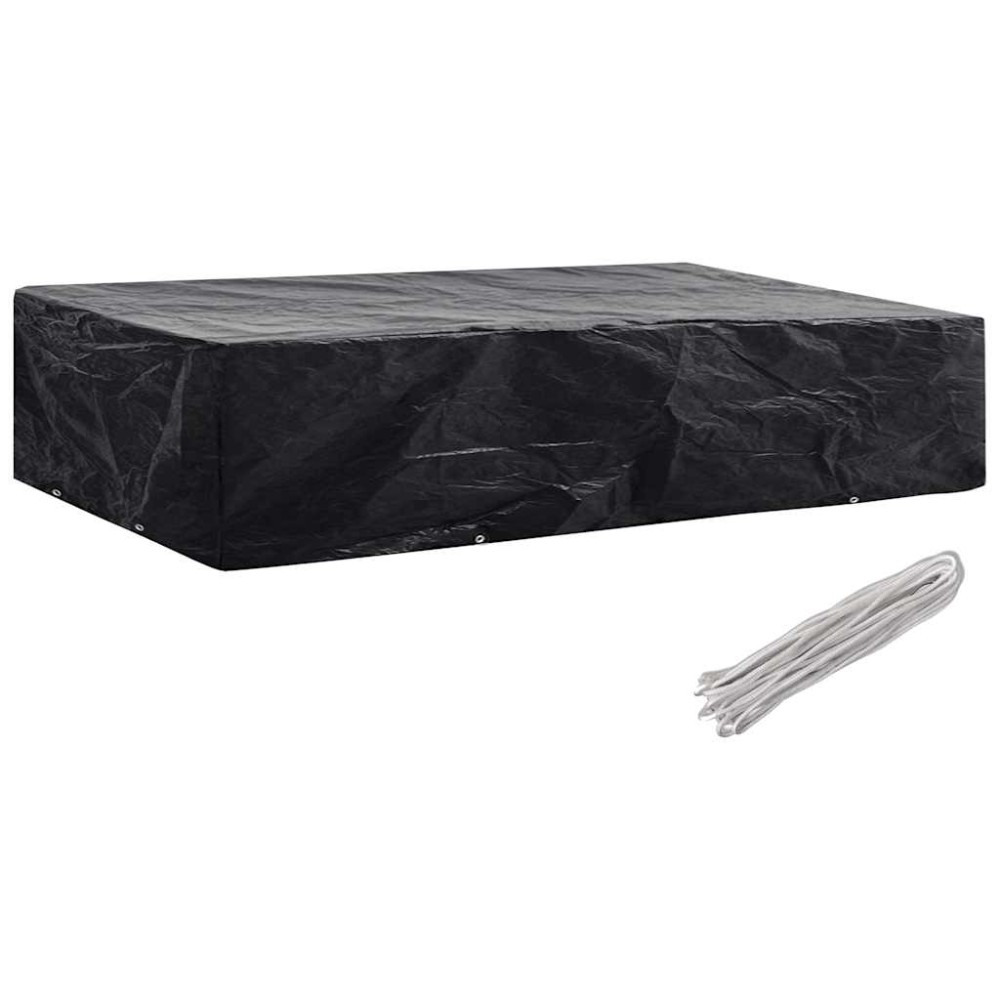 vidaXL Κάλυμμα Ξαπλώστρας με 8 Κρίκους 218 x 77 x 55 εκ.