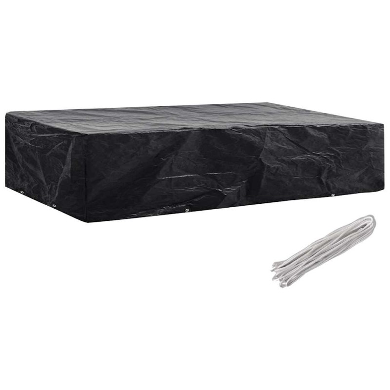 vidaXL Κάλυμμα Ξαπλώστρας με 8 Κρίκους 218 x 77 x 55 εκ.