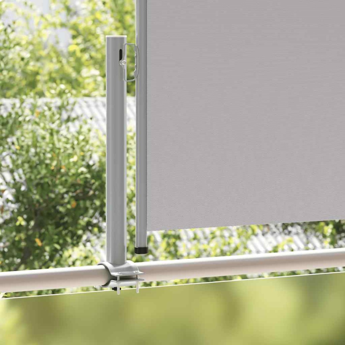 vidaXL Σκίαστρο Πλαϊνό Συρόμενο Βεράντας Γκρι 100 x 300 εκ.