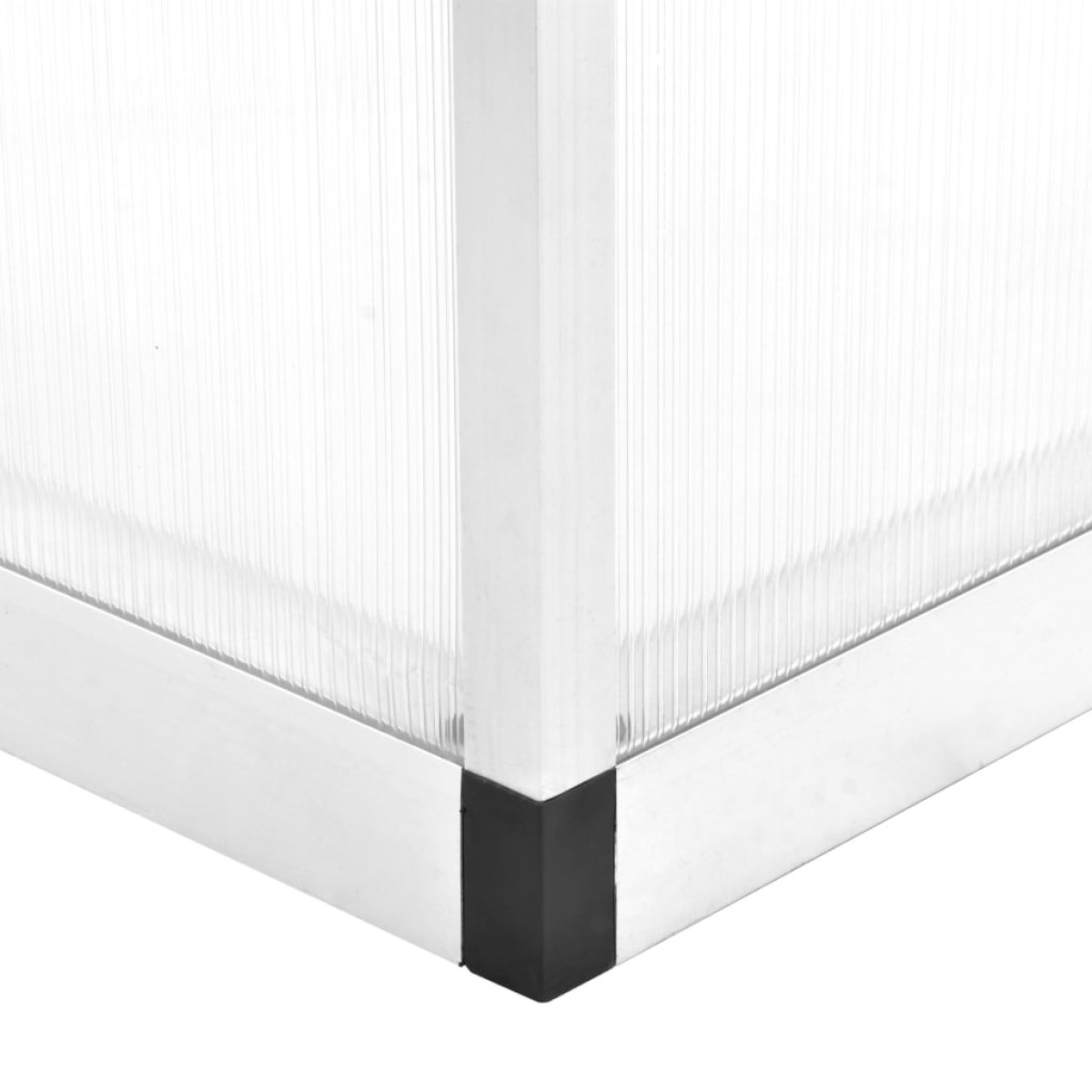 vidaXL Θερμοκήπιο 362 x 190 x 195 εκ. 13,41 μ³ Αλουμινίου