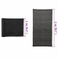 vidaXL Δίχτυ Σκίασης Μαύρο 2 x 10 μ. από HDPE