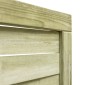 vidaXL Πόρτα Φράχτη Πράσινη 100 x 125 εκ. Εμποτισμένο Ξύλο Πεύκου