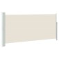 vidaXL Σκίαστρο Πλαϊνό Συρόμενο Κρεμ 140 x 300 εκ.