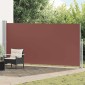 vidaXL Σκίαστρο Πλαϊνό Συρόμενο Καφέ 160 x 500 εκ.