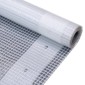 vidaXL Μουσαμάς με Ύφανση Leno Λευκός 2 x 20 μ. 260 γρ./μ²