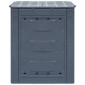 vidaXL Κομποστοποιητής Κήπου Γκρι 60 x 60 x 73 εκ. 260 Λίτρα