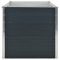 vidaXL Ζαρντινιέρα Ψηλή Ανθρακί 160x80x77 εκ. από Γαλβανισμένο Χάλυβα
