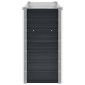 vidaXL Ζαρντινιέρα Υπερυψωμένη Ανθρακί 100x40x77 εκ. Γαλβαν. Χάλυβας