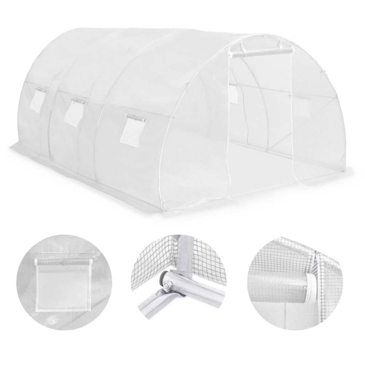 vidaXL Θερμοκήπιο 13,5 μ² 450 x 300 x 200 εκ.