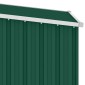 vidaXL Αποθήκη Κήπου Πράσινη 87 x 98 x 159 εκ. από Γαλβανισμένο Ατσάλι