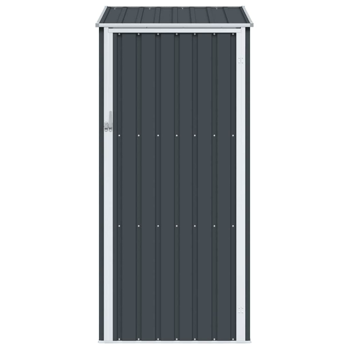 vidaXL Αποθήκη Κήπου Ανθρακί 87 x 98 x 159 εκ. από Γαλβανισμένο Ατσάλι