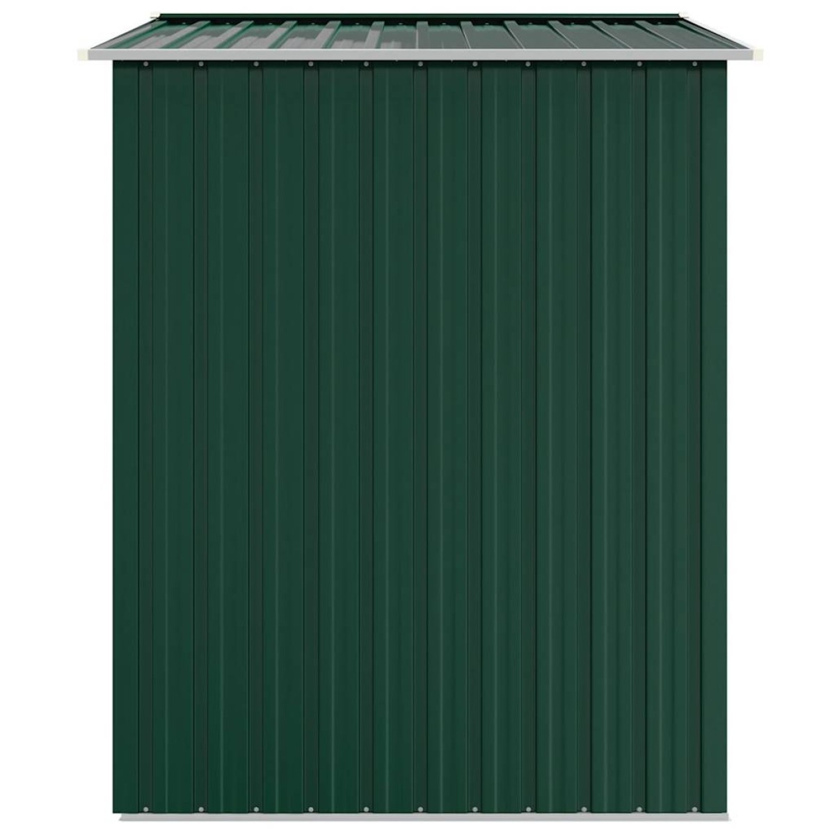 vidaXL Αποθήκη Κήπου Πράσινη 205 x 129 x 183 εκ. Γαλβανισμένο Ατσάλι