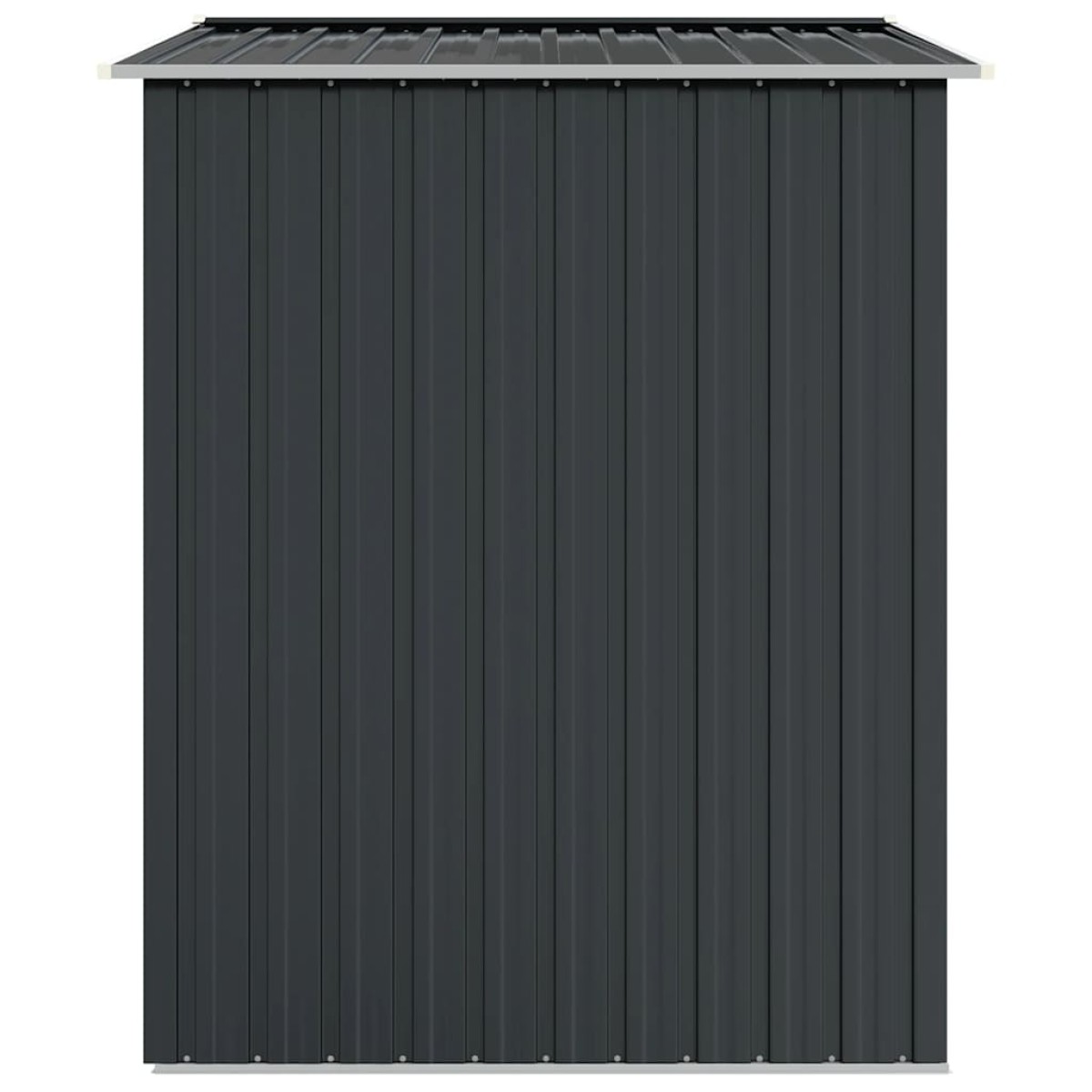 vidaXL Αποθήκη Κήπου Ανθρακί 205 x 129 x 183 εκ. Γαλβανισμένο Ατσάλι