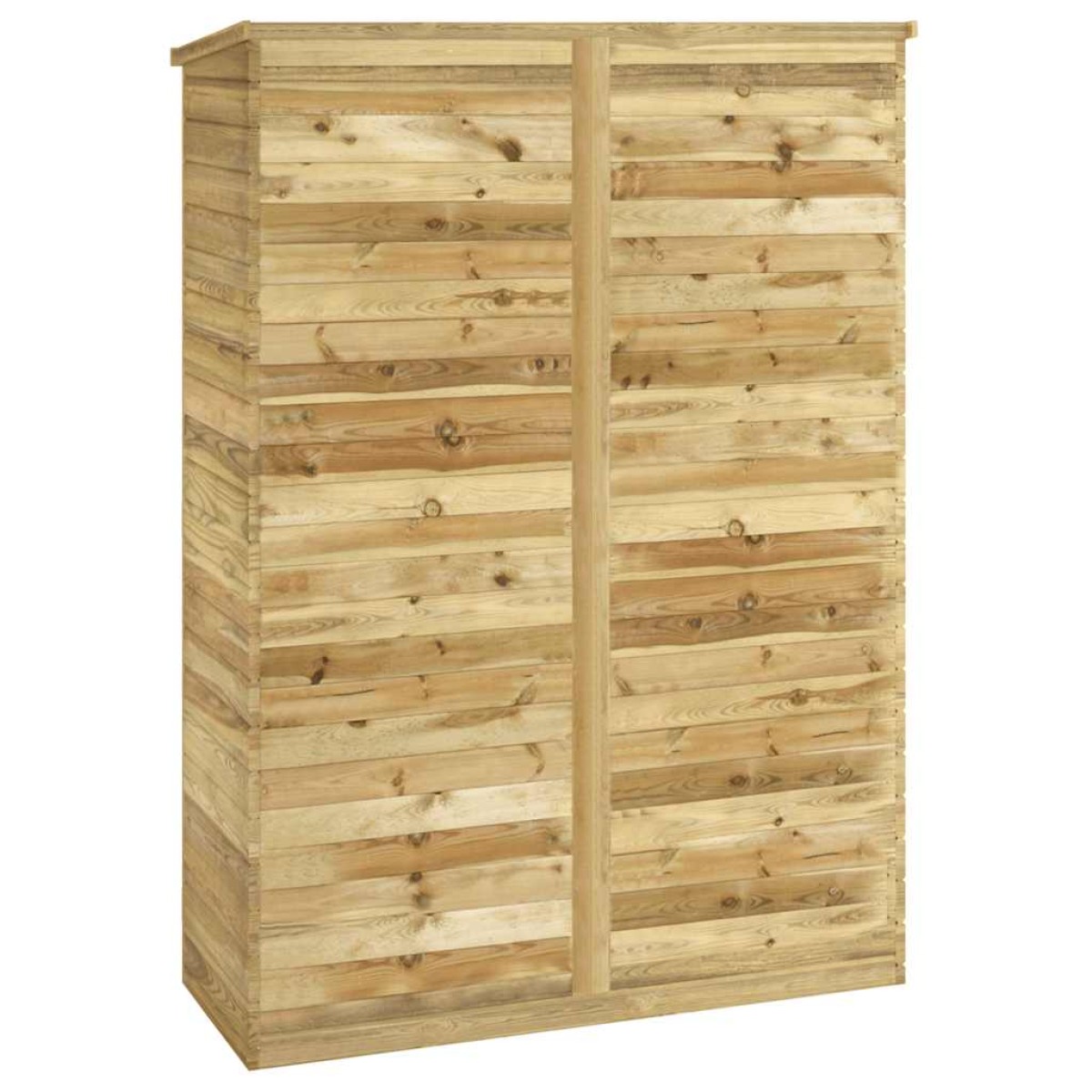 vidaXL Αποθήκη Εργαλείων Κήπου 123x50x171 εκ. Εμποτισμένο Ξύλο Πεύκου