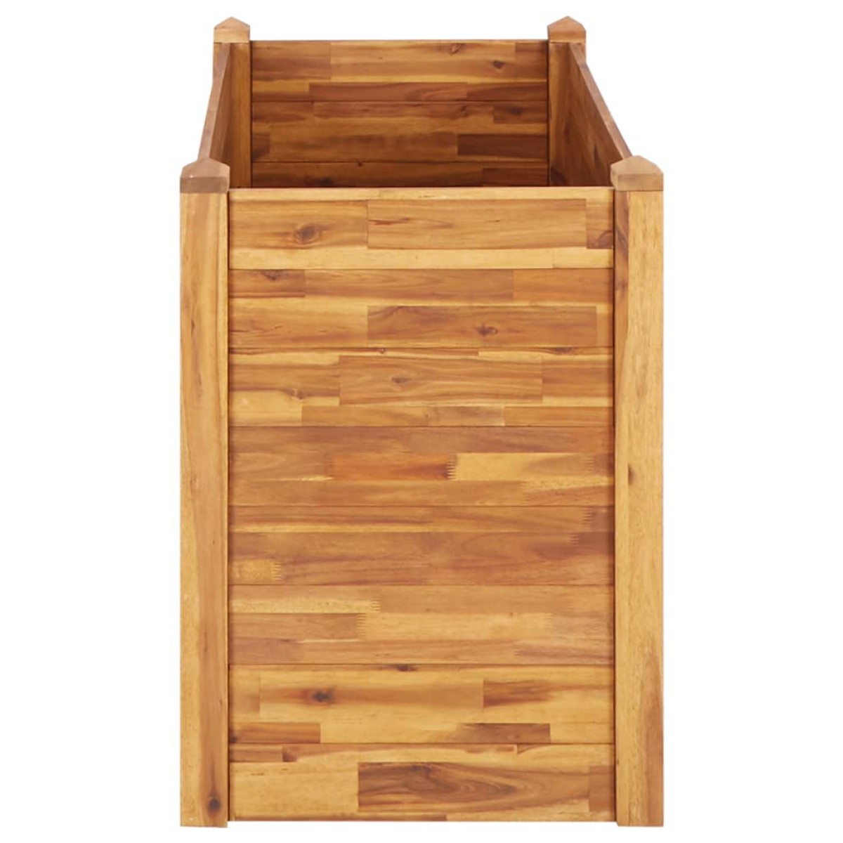 vidaXL Ζαρντινιέρα Υπερυψωμένη 110 x 60 x 84 εκ. Μασίφ Ξύλο Ακακίας