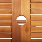 vidaXL Τραπέζι Κήπου Πτυσσόμενο 135 x 85 x 75 εκ. Μασίφ Ξύλο Ακακίας