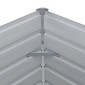 vidaXL Ζαρντινιέρα Ψηλή Πράσινη 160x80x77 εκ. Γαλβανισμένος Χάλυβας
