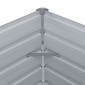 vidaXL Ζαρντινιέρα Ψηλή Πράσινη 160x80x45 εκ. Γαλβανισμένος Χάλυβας