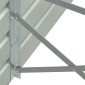 vidaXL Ζαρντινιέρα Υπερυψωμένη Ανθρακί 320x40x45 εκ. Γαλβαν. Χάλυβας
