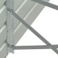 vidaXL Ζαρντινιέρα Υπερυψωμένη Ανθρακί 400x80x77 εκ. Γαλβαν. Χάλυβας