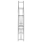 vidaXL Αψίδα Κήπου Σκούρο Πράσινο 120 x 38 x 258 εκ. Σιδερένια