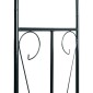 vidaXL Αψίδα Κήπου Σκούρο Πράσινο 120 x 38 x 258 εκ. Σιδερένια