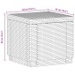 vidaXL Προστατευτικό Αέρα 9 Πάνελ Λευκό Άμμου 1200x160 εκ. Υφασμάτινο