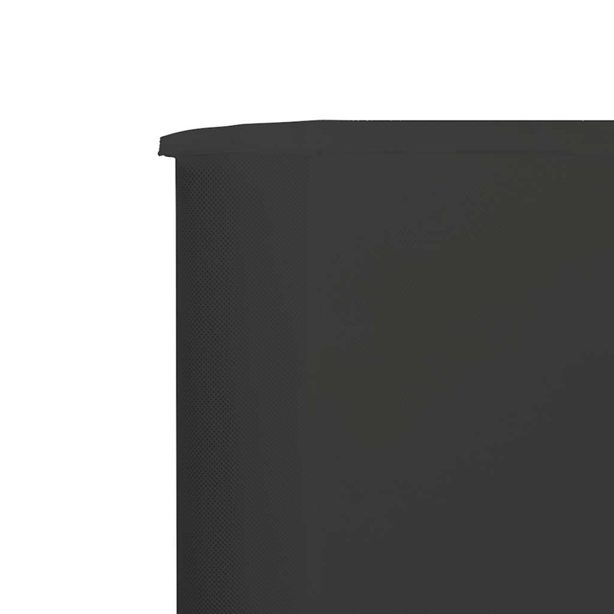 vidaXL Προστατευτικό Αέρα με 9 Πάνελ Ανθρακί 1200 x 160 εκ. Υφασμάτινο