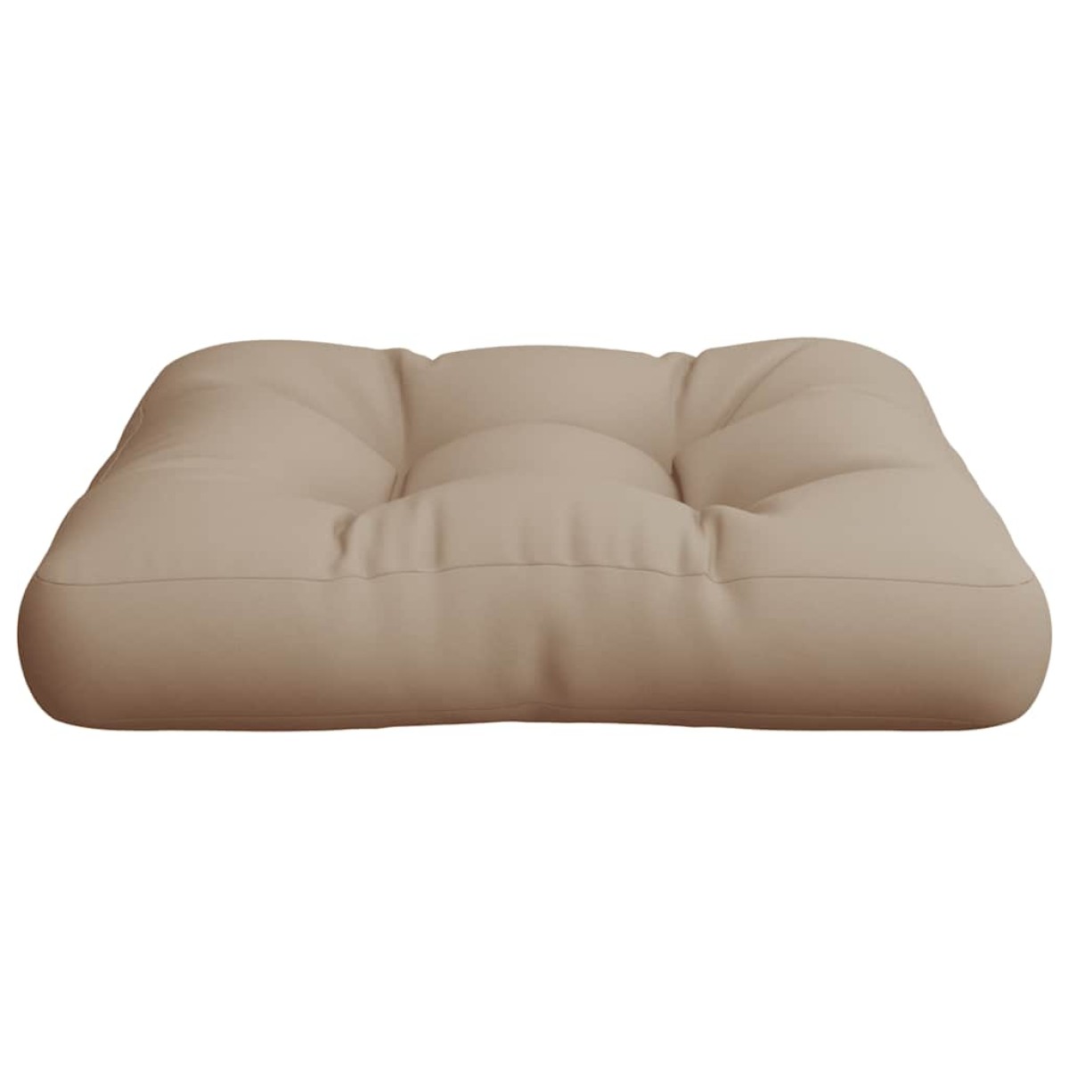 vidaXL Μαξιλάρι Παλέτας Taupe 60 x 61,5 x 10 εκ. Υφασμάτινο