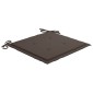 vidaXL Μαξιλάρια Καρέκλας Κήπου 4 τεμ. Taupe 40x40x3 εκ. Υφασμάτινα