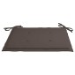 vidaXL Μαξιλάρια Καρέκλας Κήπου 4 τεμ. Taupe 40x40x3 εκ. Υφασμάτινα