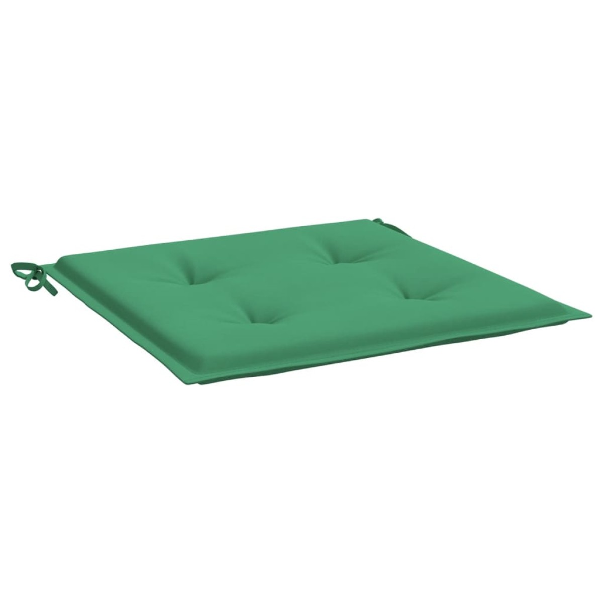 vidaXL Μαξιλάρια Καρέκλας Κήπου 2 τεμ. Πράσινα 50x50x3 εκ. Υφασμάτινα