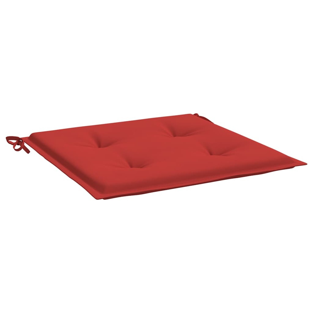vidaXL Μαξιλάρια Καρέκλας Κήπου 2τεμ Κόκκινα 50x50x3 εκ. Oxford Ύφασμα
