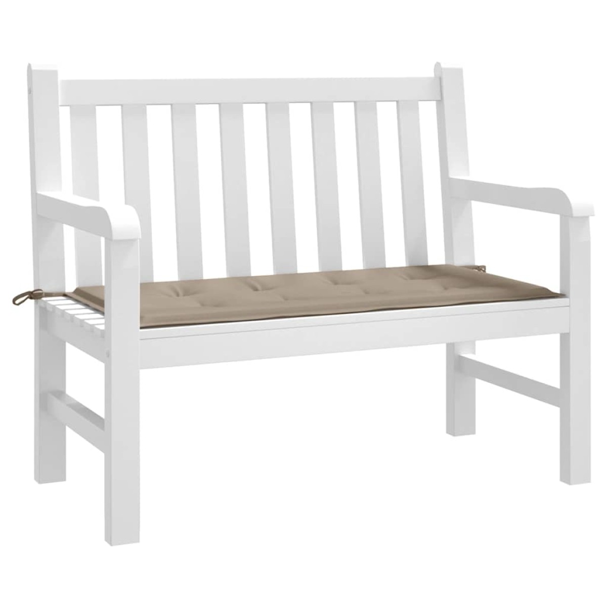vidaXL Μαξιλάρι Πάγκου Κήπου Taupe 120x50x3 εκ. Ύφασμα Oxford