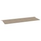 vidaXL Μαξιλάρι Πάγκου Κήπου Taupe 150 x 50 x 3 εκ. Ύφασμα Oxford