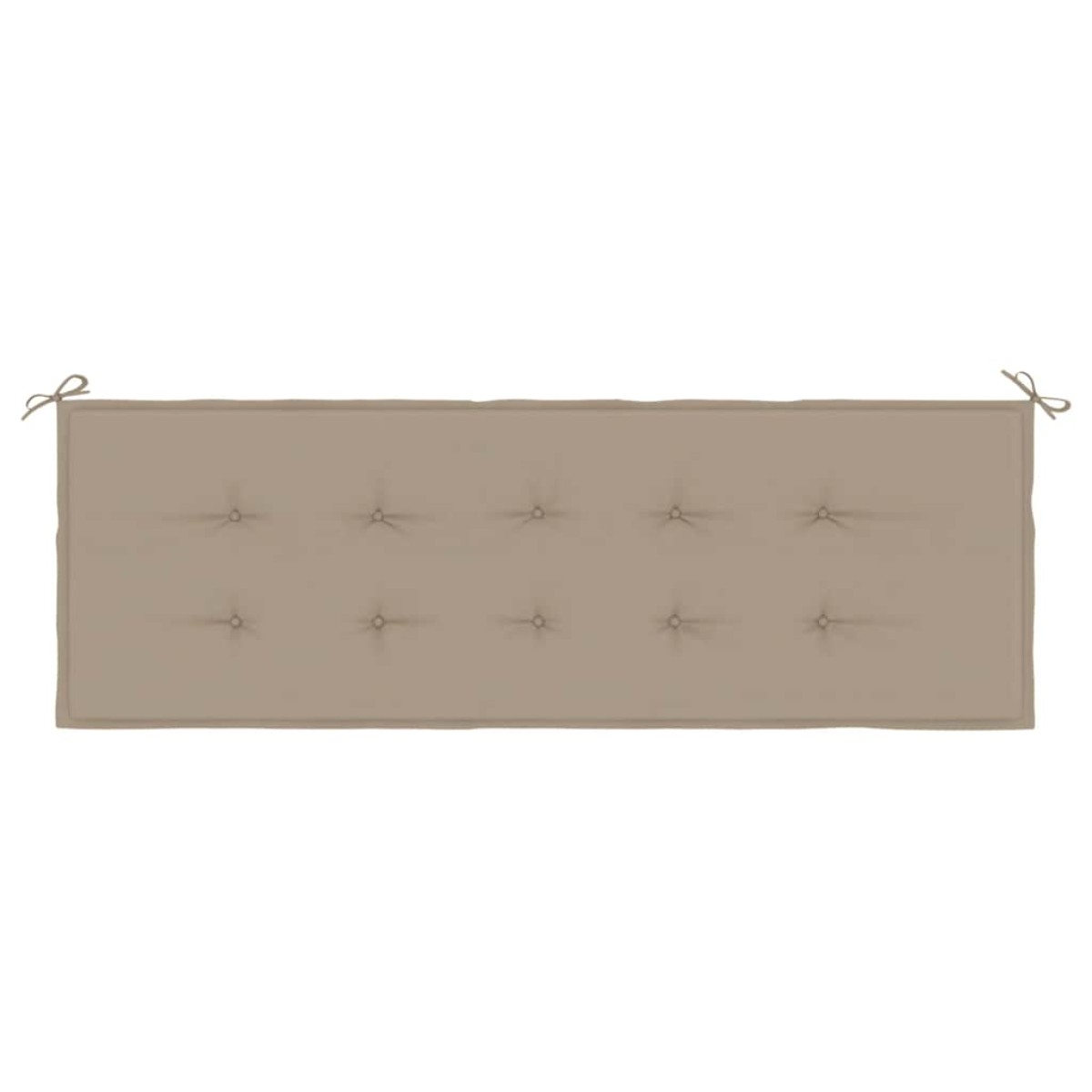 vidaXL Μαξιλάρι Πάγκου Κήπου Taupe 150 x 50 x 3 εκ. Ύφασμα Oxford
