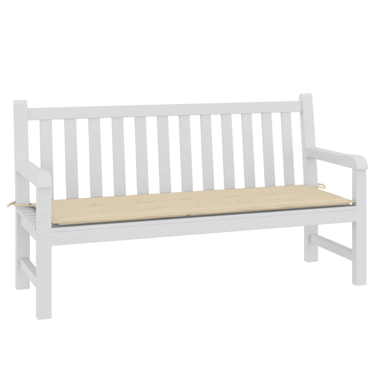 vidaXL Μαξιλάρι Πάγκου Κήπου Μπεζ 150 x 50 x 3 εκ. Ύφασμα Oxford