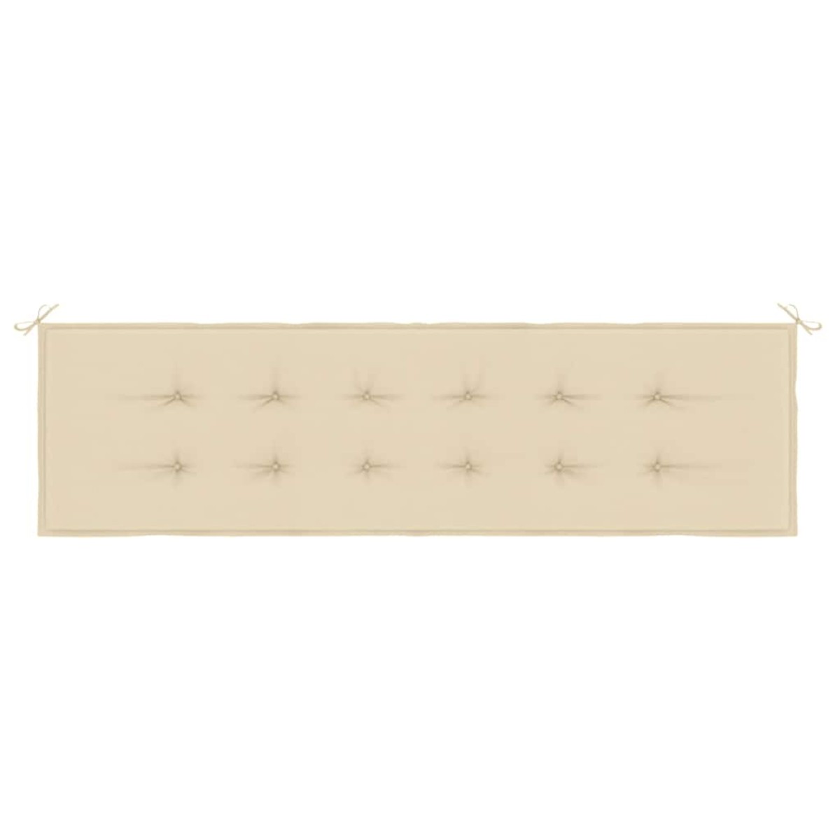 vidaXL Μαξιλάρι Πάγκου Κήπου Μπεζ 180x50x3 εκ. Ύφασμα Oxford