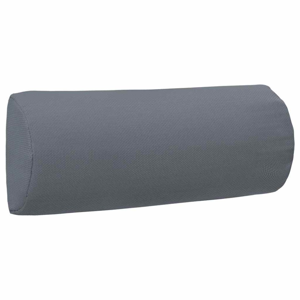 vidaXL Προσκέφαλο Σεζλόνγκ Γκρι 40 x 7,5 x 15 εκ. από Textilene
