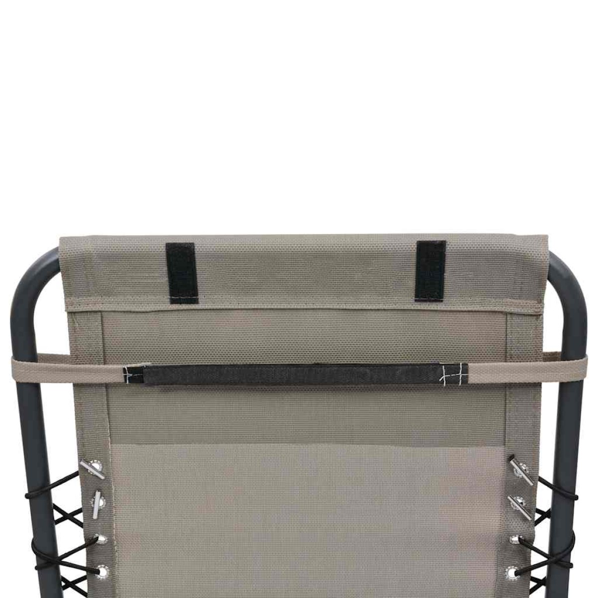 vidaXL Προσκέφαλο Σεζλόνγκ Taupe 40 x 7,5 x 15 εκ. από Textilene