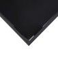 vidaXL Τραπέζι Μπαρ Κήπου Μαύρο 60 x 60 x 110 εκ. από Ψημένο Γυαλί