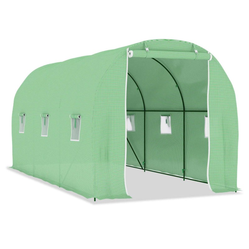 vidaXL Θερμοκήπιο 9 μ² 4,5 x 2 x 2 μ.
