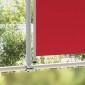 vidaXL Σκίαστρο Πλαϊνό Συρόμενο Βεράντας Κόκκινο 140 x 300 εκ.