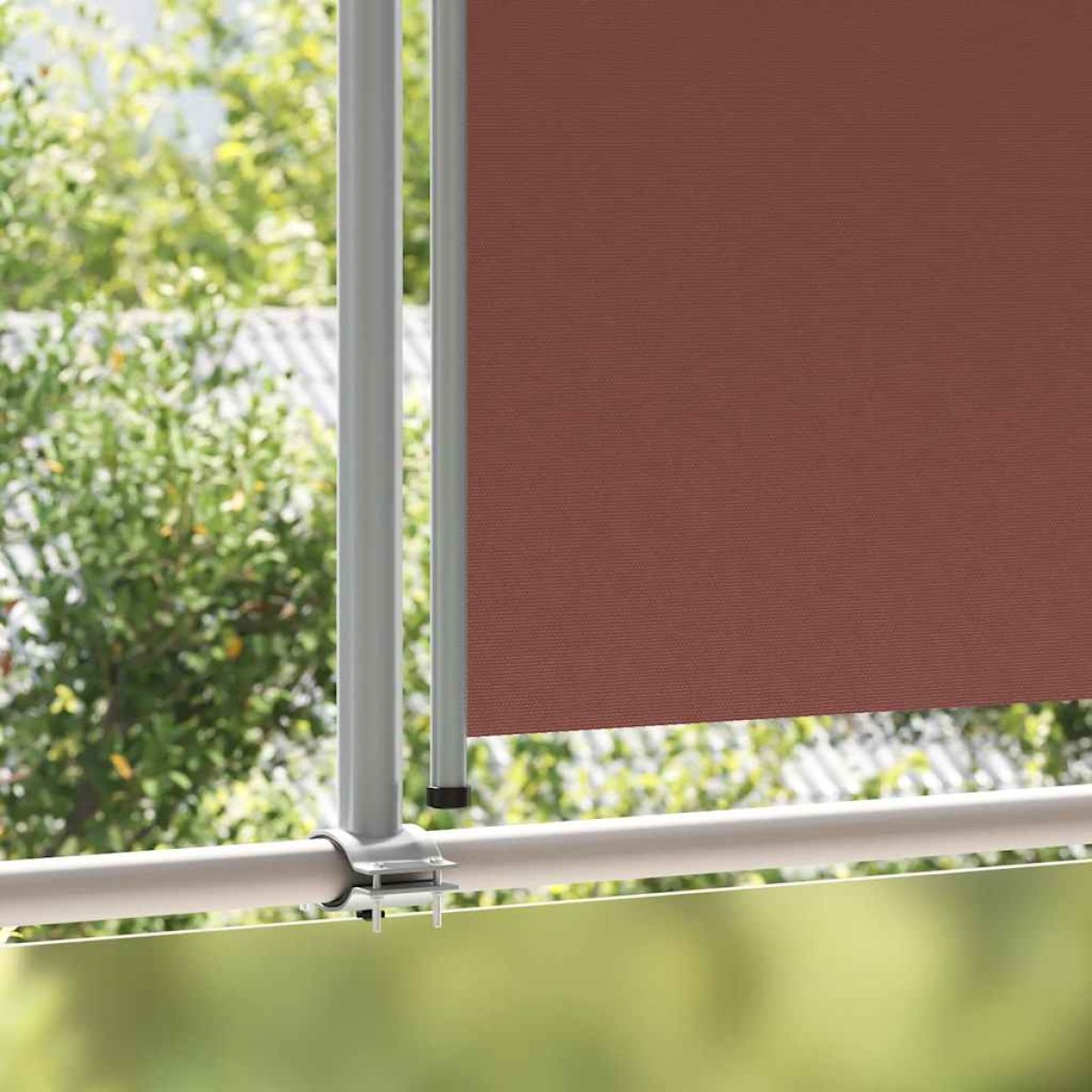 vidaXL Σκίαστρο Πλαϊνό Συρόμενο Βεράντας Καφέ 160 x 300 εκ.