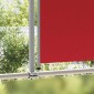 vidaXL Σκίαστρο Πλαϊνό Συρόμενο Βεράντας Κόκκινο 160 x 300 εκ.