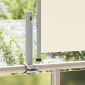 vidaXL Σκίαστρο Πλαϊνό Συρόμενο Βεράντας Κρεμ 60 x 300 εκ.
