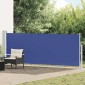 vidaXL Σκίαστρο Πλαϊνό Συρόμενο Βεράντας Μπλε 140 x 500 εκ.